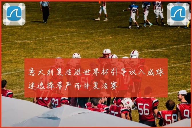 意大利复活进世界杯引争议八成球迷选择尊严而非复活赛